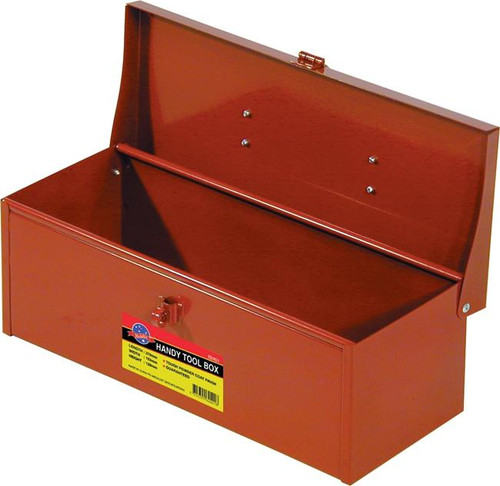 378MM X 153MM X 123MM METAL TOOL BOX