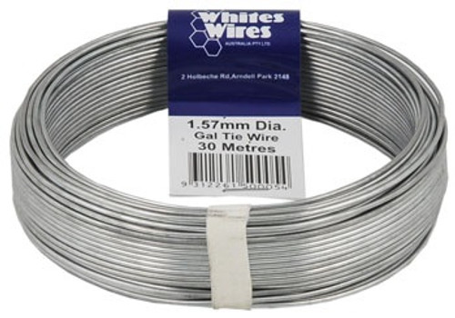 2MM X 20M GAL TIE WIRE GREEN