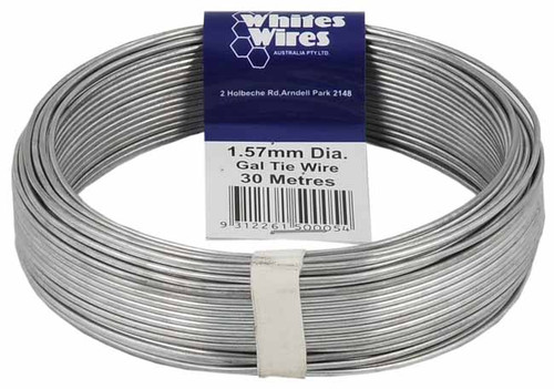 1.6MM X 30M GAL TIE WIRE BLUE