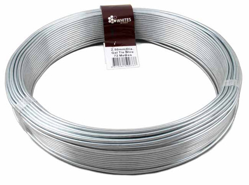 2.5MM X 72M GAL TIE WIRE TAN