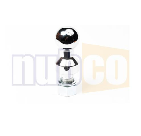 TOWBALL 50MM CHROME 3500KG CAPACITY 7/8 UNF THREAD