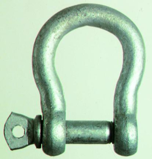 25MM GAL BOW SHACKLE