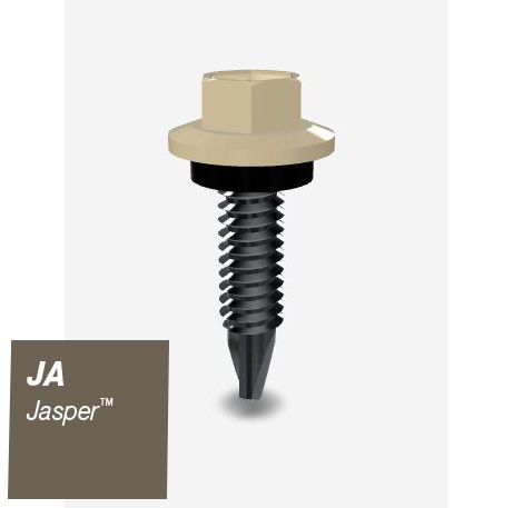 10GX16MM SDS SCREW HEX SEAL B8 (CAT5) JASPER 1000PK