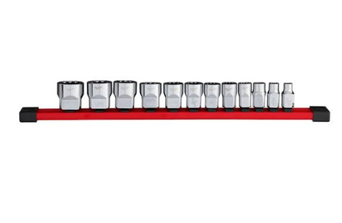 12PCE 3/8\" DRIVE 12 POINT SAE SOCKET SET
