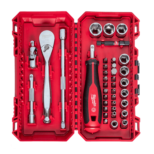 1/4" Drive 38pc Metric Socket & Bit Set