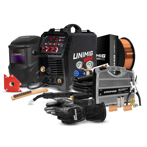 U11006K VIPER 165 MULTI MIG/TIG/STICK WELDER & ACC PK
