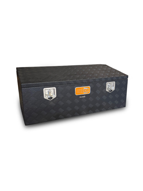 1200X600X500MM BLACK ALUM PRO SERIES LOW PROFILE TRUCK BOX