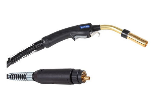 3.5M 400 STYLE MIG WELDING TORCH WITH EURO CONNECTION