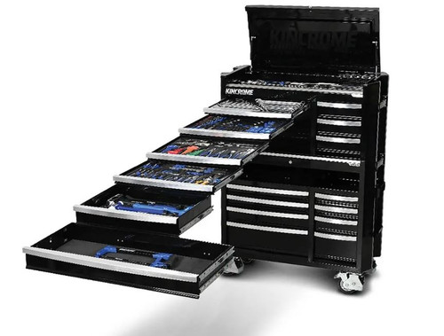 470PCE 17 DRAWER 45\" BLACK CONTOUR TFL TOOL KIT TROLLEY