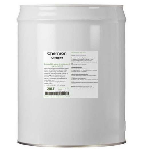 20LTR CITRASOLVE D-LIMONENE CLEANER