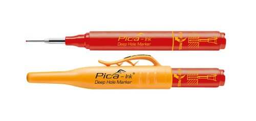 PICA INK RED DEEP HOLE MARKER
