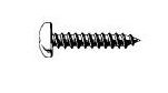 10GX1.1/2 Z/P PAN HEAD SELF TAPPING SCREW /EA