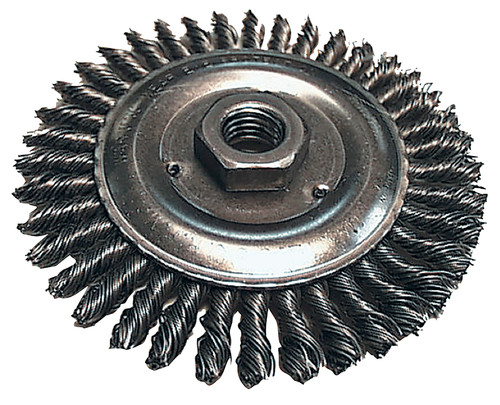 115MMX14MM 0.5MM TWIST KNOT WIRE WHEEL