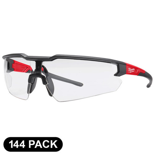 BULK 144PK CLEAR SAFETY GLASSES