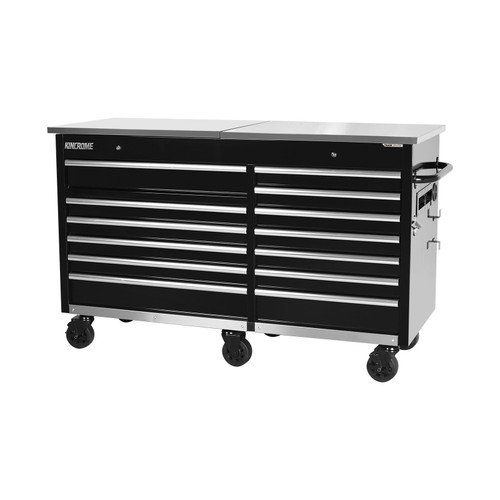 1600MM 63\" 13 DRAWER TRADE CENTRE MOBILE BENCH WITH TWIN LID