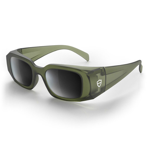 AURAS SAFETY GLASSES MATTE MOSS GREEN FRAME / POLARISED LENS