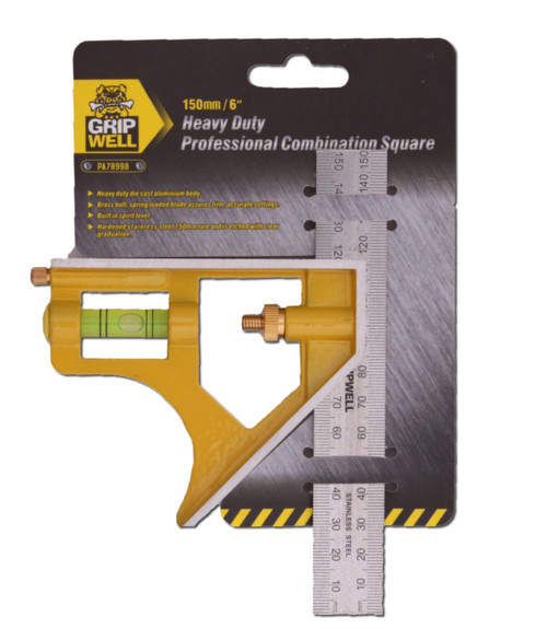 150MM (6\") COMBINATION SQUARE