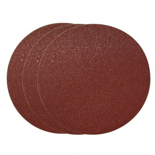 228MM(9') ALUM OXIDE 60G SANDING PAD 3PK VELCRO BACK