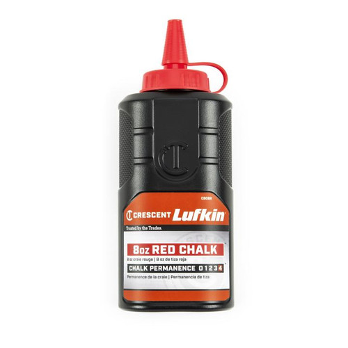 226GM (8OZ) RED CHALK REFILL IN BOTTLE
