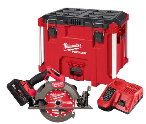 18V 184MM CIRCULAR SAW KIT  - 1X8.0AH BATT & CHARGER