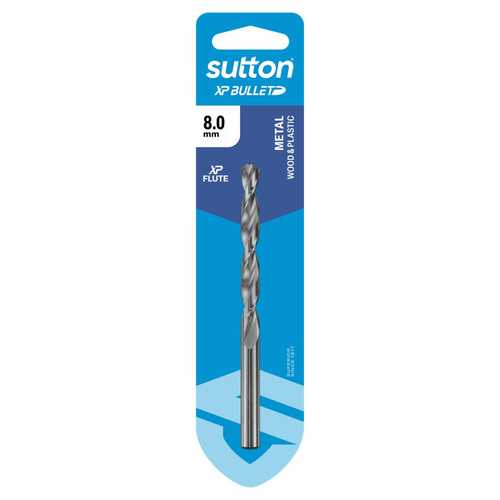 8.0MM XP BULLET HSS BRIGHT JOBBER DRILL BIT