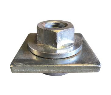 ADJUSTABLE 75MM WELD ON STUMP CONNECTOR