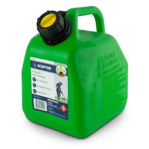 5L GREEN NO VENT SCEPTER FUEL CAN