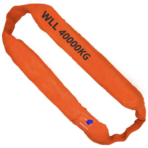 40TX8M ROUND LIFTING SLING (H/D OUTER CASTING & TAG PROTECT)
