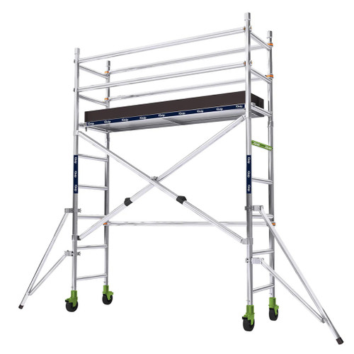 2MTR PLATFORM ALUM FOLDING SCAFFOLD W/ 24SFAK1 EXTENSION KIT