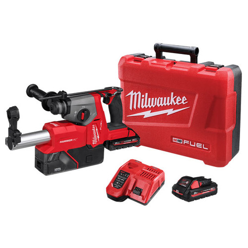 18V 16MM SDS PLUS ROTARY HAMMER KIT - 2X3.0AH BATT & CASE