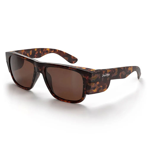FUSIONS SAFETY GLASSES TORTS FRAME / BROWN POLARISED LENS
