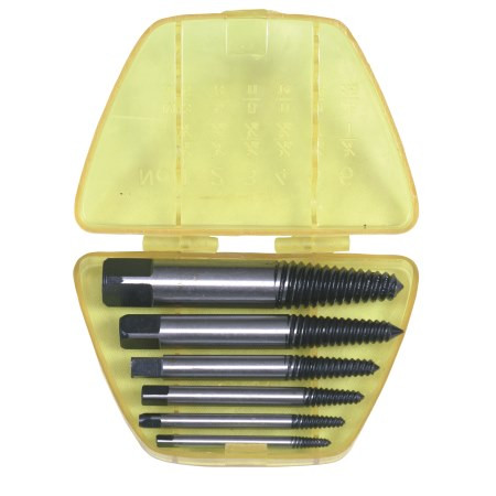 6PCE SCREW EXTRACTOR SET