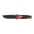 125MM HARDLINE FIXED BLADE KNIFE W/ GRIPPED HANDLE