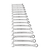 15PCE METRIC RATCHETING COMBINATION WRENCH