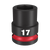 1/2\" DRIVE 17MM STD 6 POINT SHOCKWAVE IMPACT SOCKET