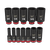 12PC 3/8\" DRV SAE DEEP 6 PT SHOCKWAVE IMPACT SOCKET SET