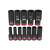 12PC 1/2\" DRV SAE DEEP 6 PT SHOCKWAVE IMPACT SOCKET SET