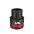 3/4\" DRIVE 3/4\" STD 6 POINT SHOCKWAVE IMPACT SOCKET