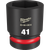 1\" DRIVE 41MM STD 6 POINT SHOCKWAVE IMPACT SOCKET