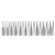 10PC 3/8\" DRIVE DEEP SAE SOCKET SET ON RAIL