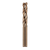 4MM ROUND 3 POINT SHANK 2PK RED HELIX COBALT DRILL BIT