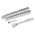 29PCE 3/8\" DRIVE SAE/METRIC SOCKET SET