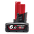 12V 6.0AH HIGH DEMAND RED LI-ION BATTERY