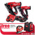18V FUEL A34 FRAMING/DA FINISH NAILER KIT 2X5AH,CHRG,BAG