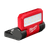 445 LUMENS USB FOLDING FLOOD LIGHT & ACCESS