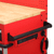 61\" 11 DRAWER MOBILE WORK STATION BENCH - WOOD TOP
