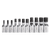 11PCE 3/8 DRIVE METRIC HEX BIT SOCKET SET