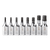 8PCE 3/8 DRIVE SAE HEX BIT SOCKET SET