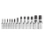 13PCE 1/4 AND 3/8 DRIVE TORX BIT SOCKET SET
