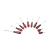 (O) 10PCE SCREWDRIVER SET